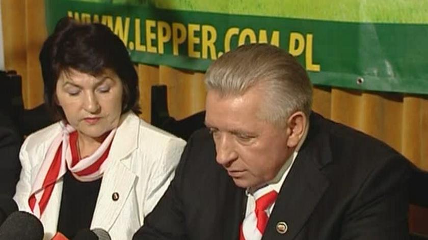 Lepper: premier zerwał koalicję