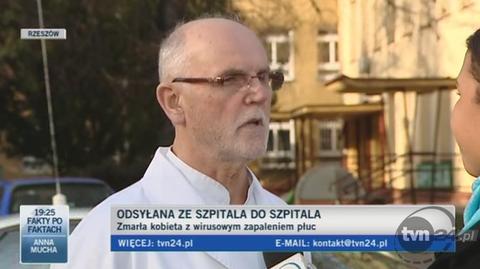 Leszek Czerwiński, dyrektor szpitala miejskiego: Odpowiedź jest na to jedna