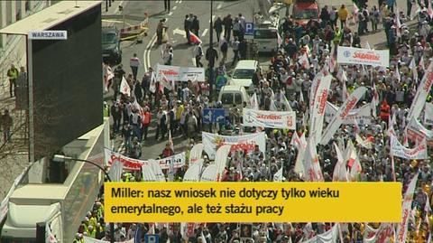 Leszek Miller odpowiada w debacie swoim byłym posłom: Rosatiemu i Kopycińskiemu (TVN24)