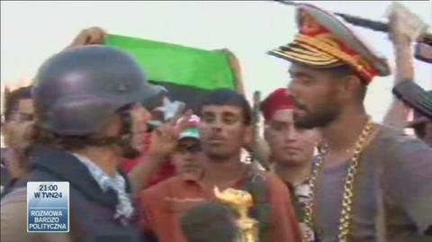 Libijski powstaniec opowiada, jak zdobył czapkę Kaddafiego (ENEX)