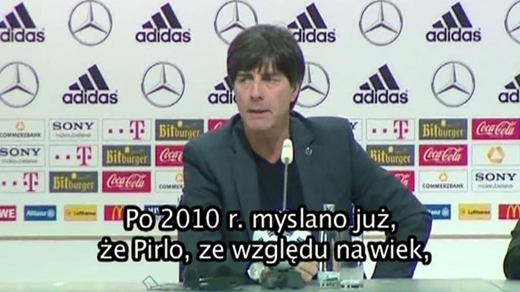 Loew chwali Pirlo