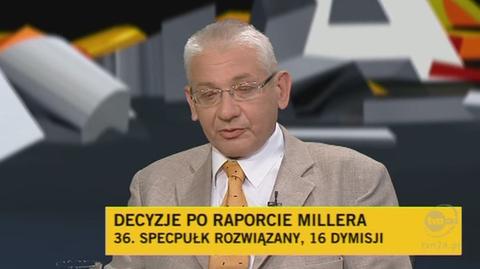 Ludwik Dorn o nominacji Czesława Mroczka/TVN24