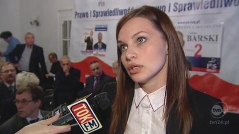 Ługowska: To tylko sondaże (TVN24)