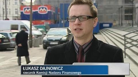 Łukasz Dajnowicz z KNF zaleca ostrożność