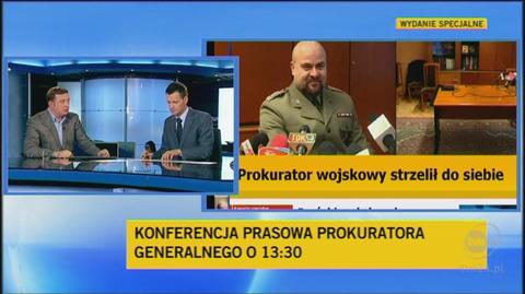 Maciej Duda z tvn24.pl o postrzeleniu prokuratura Przybyła (TVN24)