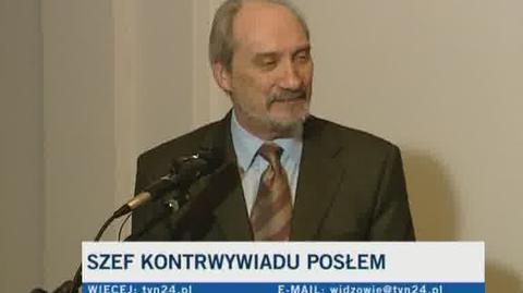 Macierewicz: widać moją skuteczność