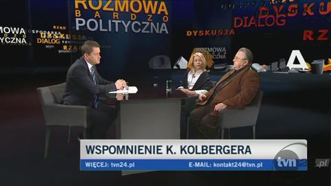 Małgorzata Zajączkowska i Kazimierz Kutz wspominali w "Rozmowie bardzo politycznej" Krzysztofa Kolbergera