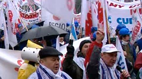 Manifestacja na ulicach Poznania