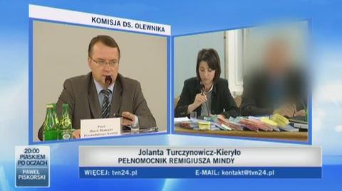 Marek Biernacki: Pani blokuje pracę komisji