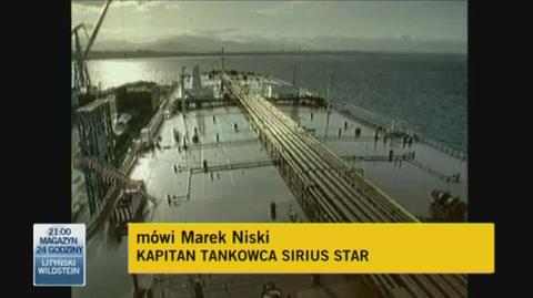 Marek Niski, kapitan tankowca "Sirius Star"