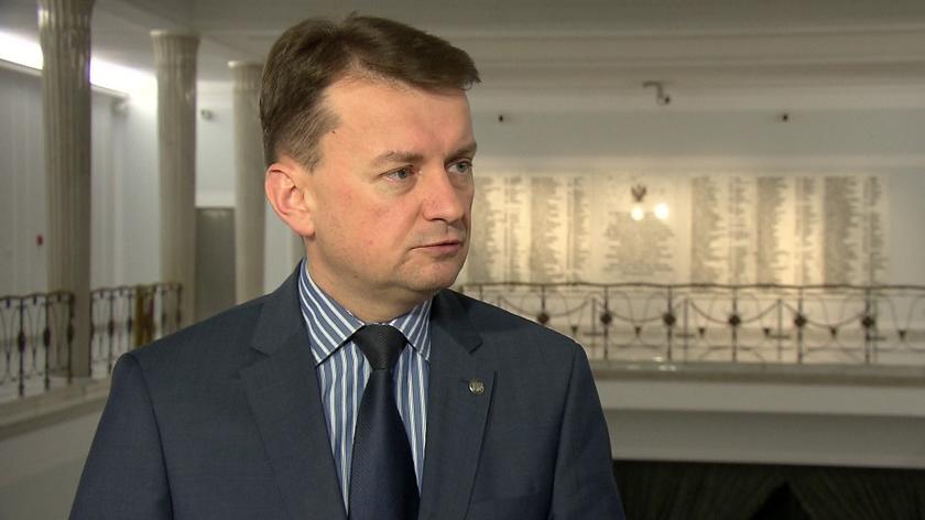 Mariusz Błaszczak (PiS) ocenia, że dymisja szefa PKW to słuszna decyzja 