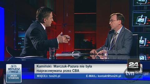 Mariusz Kamiński o sprawie Weroniki Marczuk-Pazury