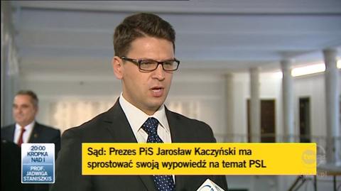MAriusz Kamiński o wyroku (TVN24)