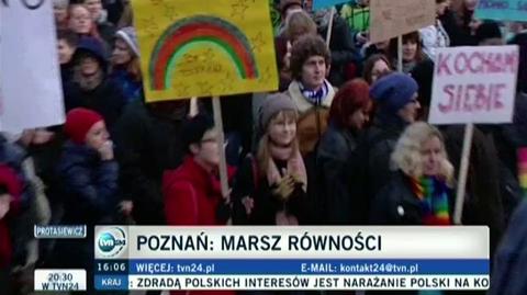 Marsz Równości przeszedł przez Poznań