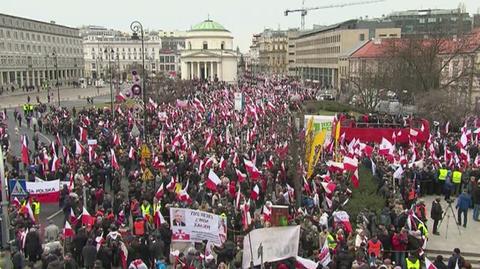 "Marsz w Obronie Demokracji i Wolnych Mediów" przejdzie ulicami Warszawy