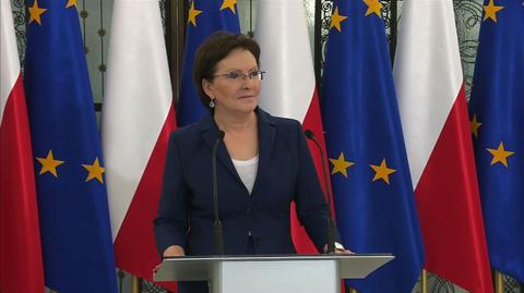 Marszałek Ewa Kopacz przedstawia porządek obrad Sejmu