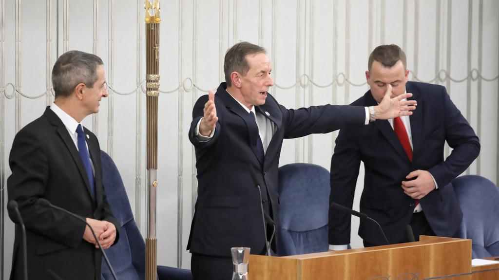 Marszałek Senatu Tomasz Grodzki. Całe wystąpienie