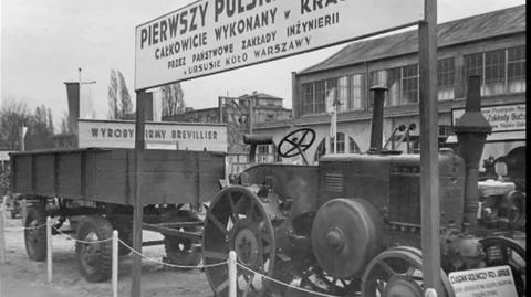 Maszyny rolnicze na poznańskich targach w latach 40. i 50.