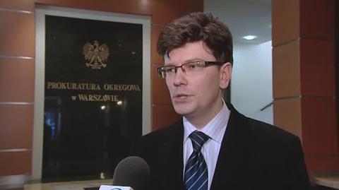 Mateusz Martyniuk z Prokuratury Okręgowej w Warszawie o umorzeniu śledztwa