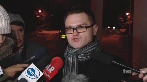 Mec. Rafał Rogalski, przedstawiciel rodzin (TVN24)