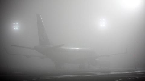 Mgła uziemiła samoloty na lotnisku w Modlinie 