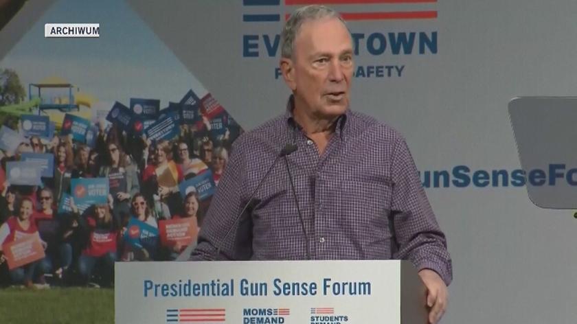 Michael Bloomberg rozważa udział w walce o prezydenturę USA (wideo archiwalne)