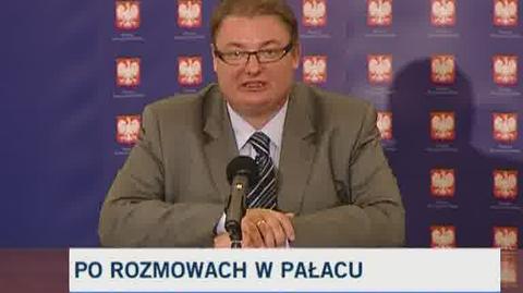 Michał Kamiński potwierdził, że jeszcze w tym tygodniu prezydent powoła nowego premiera