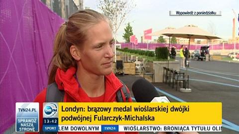 Michalska o polskich medalach