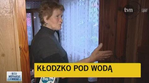 Mieszkańcy Kładzka załamani/TVN24