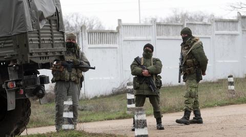 Mildyn: Rosyjscy żołnierze są przy wszystkich bazach wojskowych na Krymie