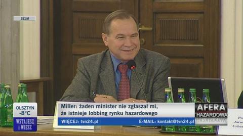Miller: Jestem weteranem komisji śledczych
