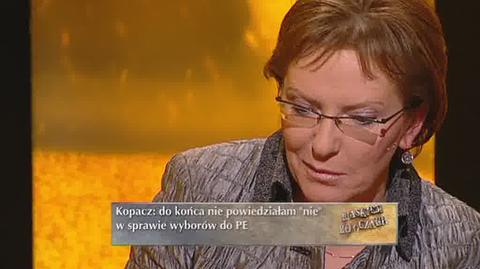 Minister o wyborach do PE/TVN24