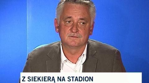 Minister sportu: Wygonimy bandytów ze stadionów