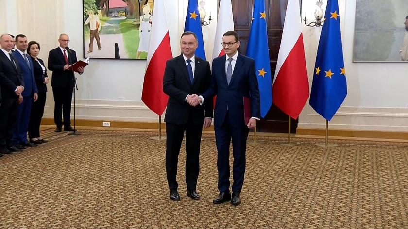 Morawiecki: dziękuję, że możemy kontynuować misję poprawy standardu życia Polaków 