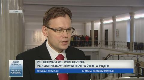 Mularczyk: W piątek nie będzie rejestracji nowej partii