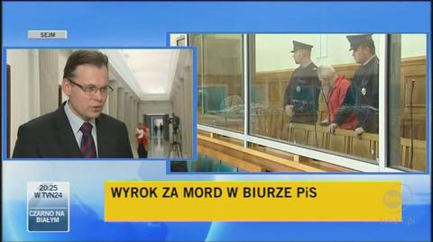 Mularczyk: Wyrok surowy, ale czegoś w nim zabrakło (TVN24)