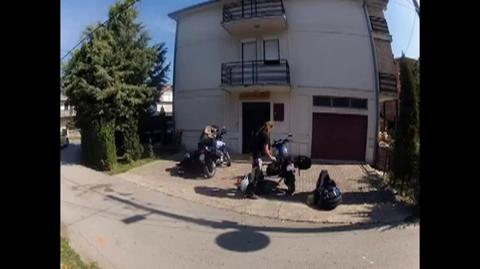 Na motocyklach w Macedonii i Albanii