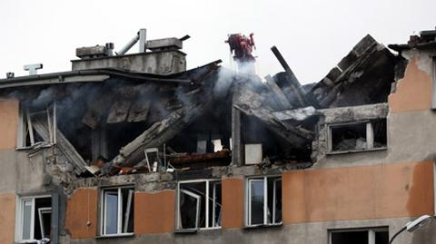 Nadal trwa akcja strażaków w Pruszkowie