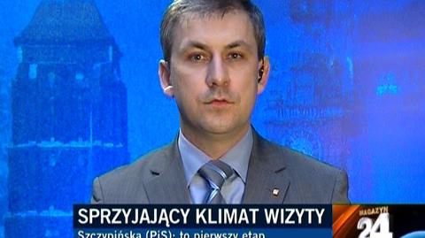 Napieralski: To bracia Kaczyńscy zaoogniają stosunki z Niemcami (TVN24)