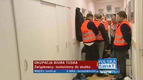 Nic nie wskazuje na to, że biuro Donalda Tuska wrótce opustoszeje