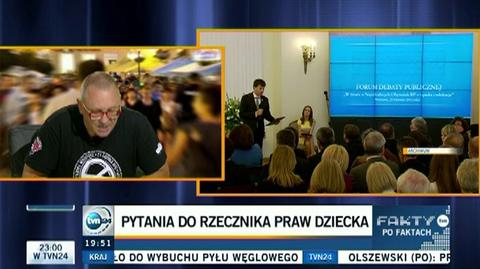 "Nie wierzę w dane statystyczne dotyczące pracy Rzecznika Praw Dziecka