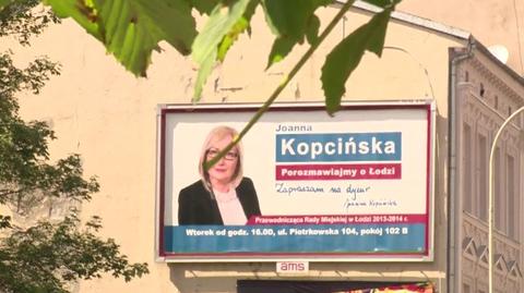 Nielegalna kampania w Łodzi?