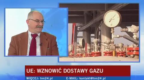 O co chodzi w konflikcie gazowym? Wyjaśnia Jan Malicki, dyrektor Studium Europy Wschodniej UW (TVN24)