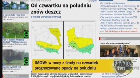 O nadchodzącym deszczu mówi synoptyk TVN Meteo Wojciech Raczyński