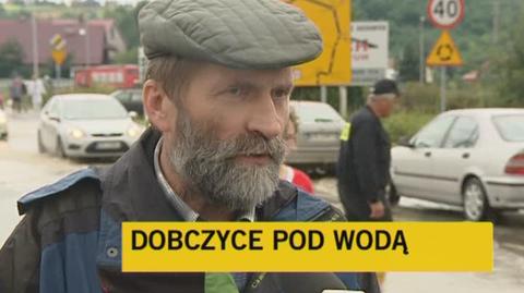 O szkodach mówi burmistrz Dobczyc