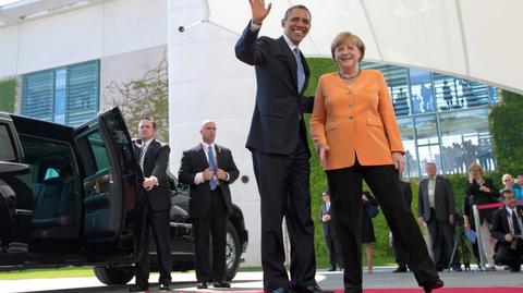 Obama w Berlinie: Nie zostawiajmy Syrii