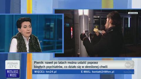 "Od początku nie byliśmy przekonani" (TVN24)