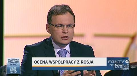 "Oddaliśmy inicjatywę Rosji" (TVN24)