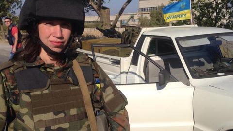 Ofiara reżimu, bohaterka Majdanu. Czornowoł zaciągnęła się do armii