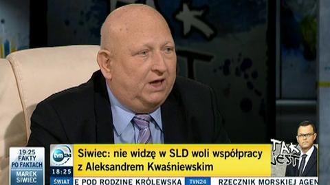 Oleksy: Marek Siwiec nie zginie
